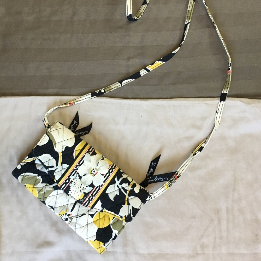 Vera Bradley Dogwood Wallet/Crossbody Clutch